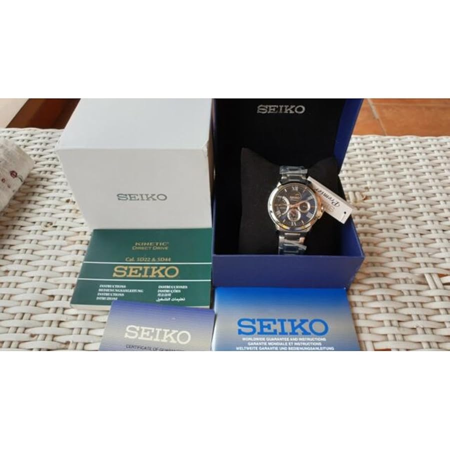 Amazon.co.jp: SRX017P1 Seiko Premier ブルー 男性 アナログ